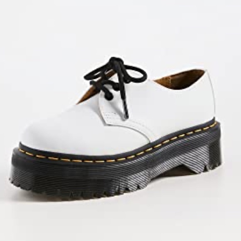 NWT Dr Martens Quad Platform Oxford - Picture 2 of 6